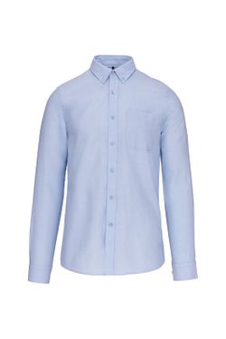 OXFORD WASCHTE LANGHEMD-SHIRT