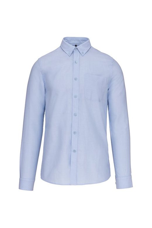 OXFORD WASCHTE LANGHEMD-SHIRT