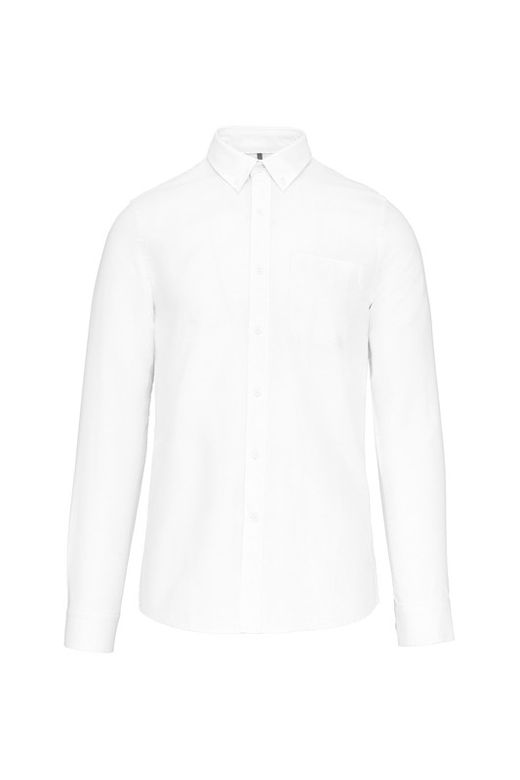 OXFORD WASCHTE LANGHEMD-SHIRT