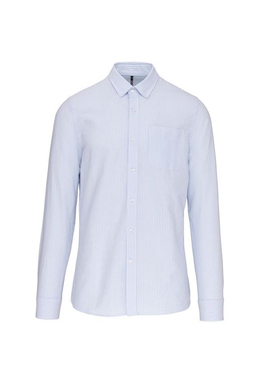 OXFORD WASCHTE LANGHEMD-SHIRT