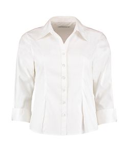 Camisa Oxford manga 3/4 mujer