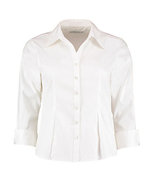 Camisa Oxford manga 3/4 mujer