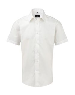 Camisa Oxford manga corta hombre