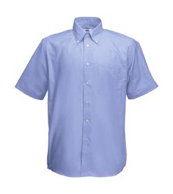 Camicia da uomo a maniche corte Oxford