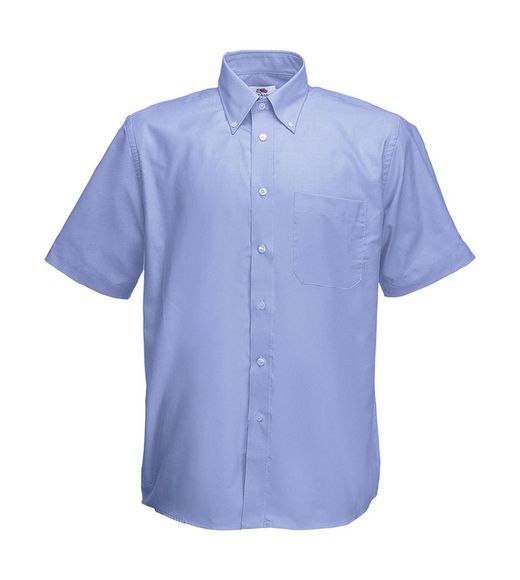 Camicia da uomo a maniche corte Oxford