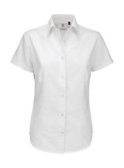 Camicia da donna a maniche corte Oxford