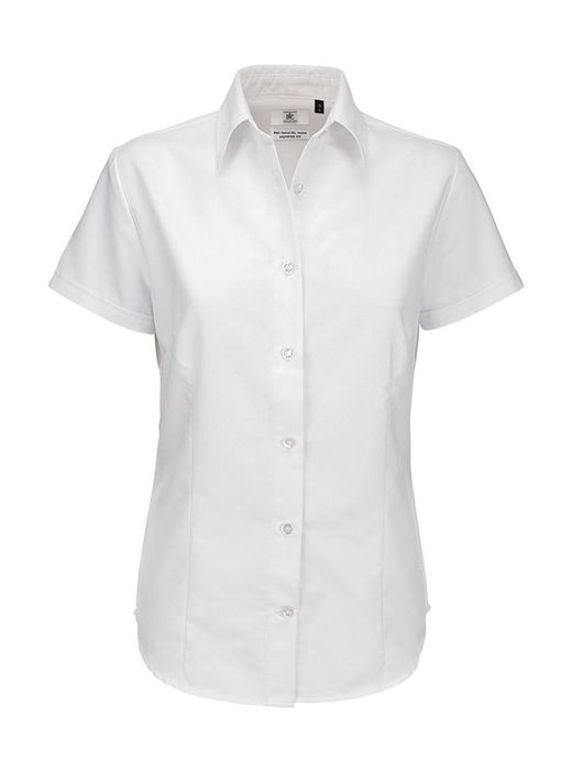 Camicia da donna a maniche corte Oxford