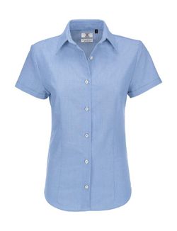 Kurzarm-Oxfordhemd für Damen