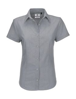 Camicia da donna a maniche corte Oxford