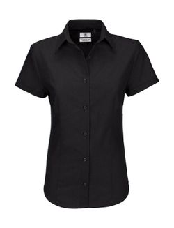 Camicia da donna a maniche corte Oxford