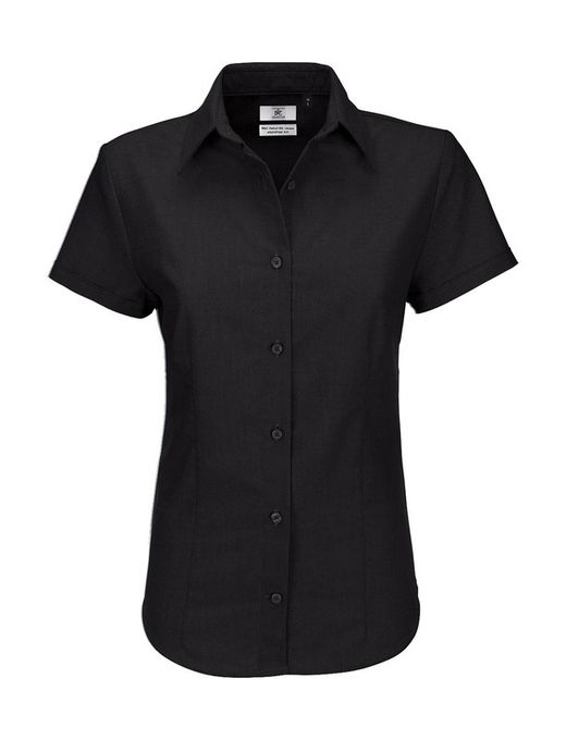 Camicia da donna a maniche corte Oxford
