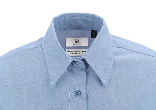 Kurzarm-Oxfordhemd für Damen