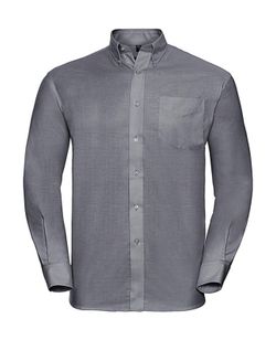 Camisa Oxford manga larga hombre