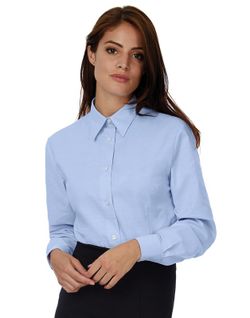 Oxford Langarmhemd für Damen