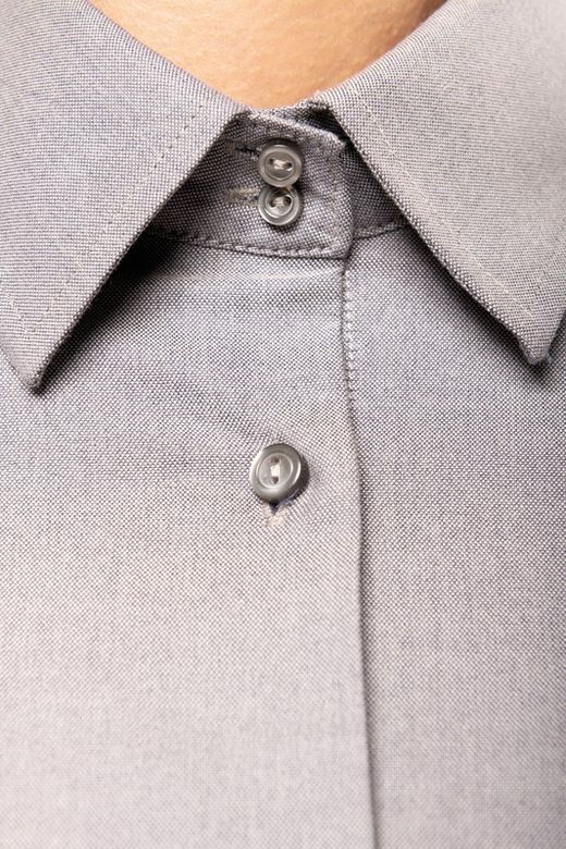 OXFORD LONG SLEEVE FRAUENHEMD