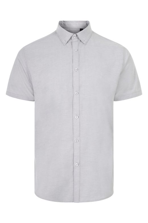 Camisa oxford mc hombre
