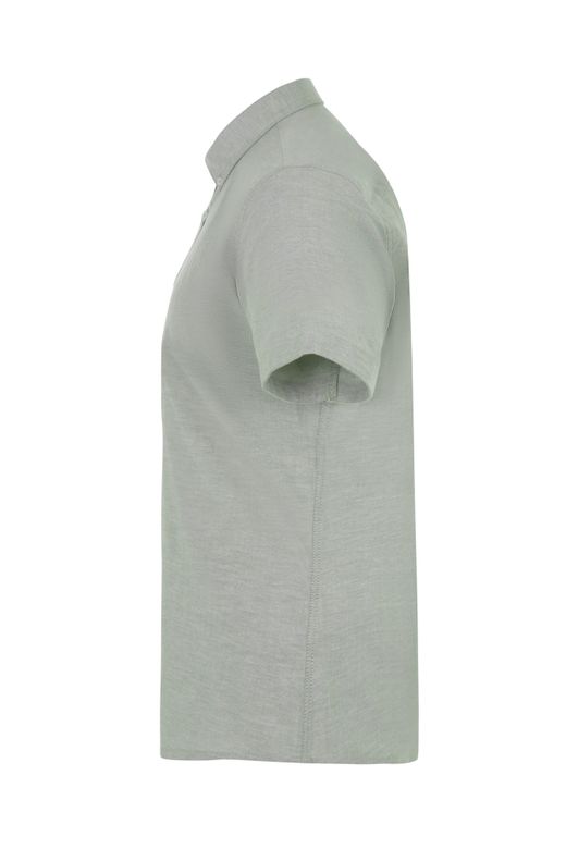 Camisa oxford mc hombre