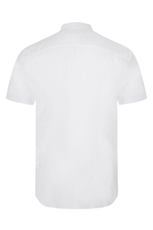 Camisa oxford mc hombre