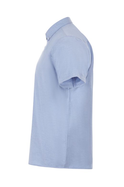 Camisa oxford mc hombre
