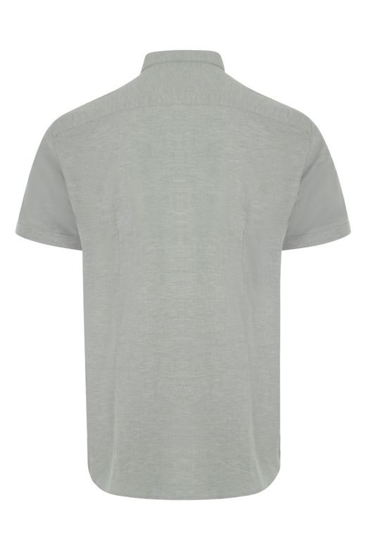 Camisa oxford mc hombre