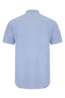 Camisa oxford mc hombre