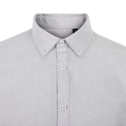 Camisa oxford mc hombre