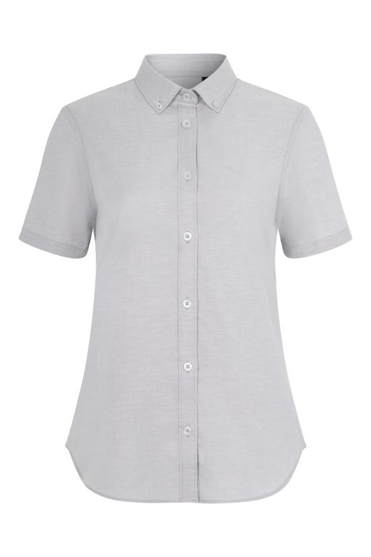 Camisa oxford mc mujer