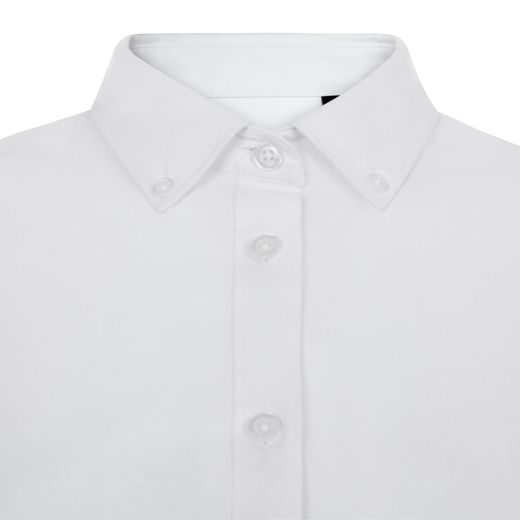 Camisa oxford mc mujer