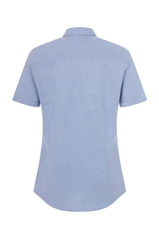 Camisa oxford mc mujer