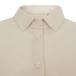 Camisa oxford mc mujer