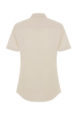 Camisa oxford mc mujer