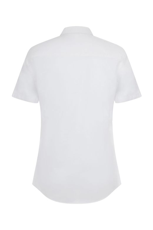 Camisa oxford mc mujer