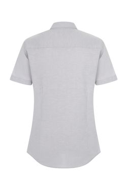 Camisa oxford mc mujer