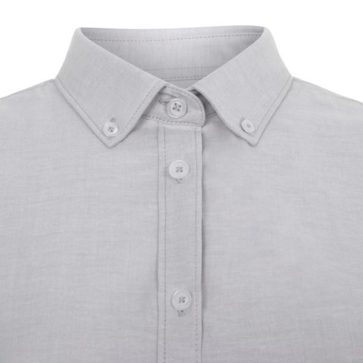 Camisa oxford mc mujer