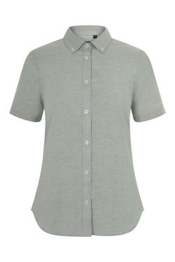 Camisa oxford mc mujer
