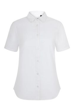 Camisa oxford mc mujer