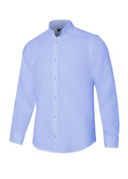 Camisa oxford ml hombre Velilla 405004S