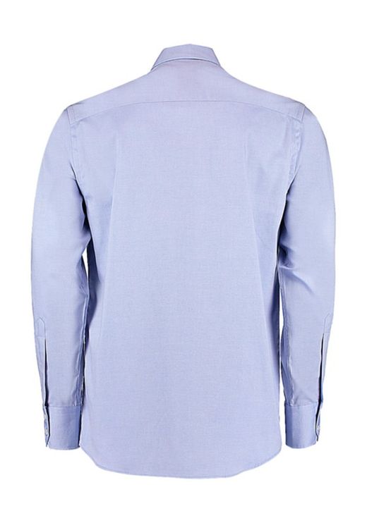 Camisa Oxford Premium entallada manga larga