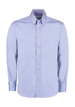 Camisa Oxford Premium entallada manga larga