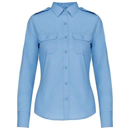 Pilot Shirt Langarm Frau