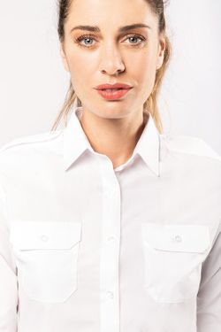 Pilot Shirt Langarm Frau