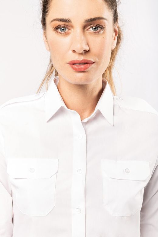 Pilot Shirt Langarm Frau