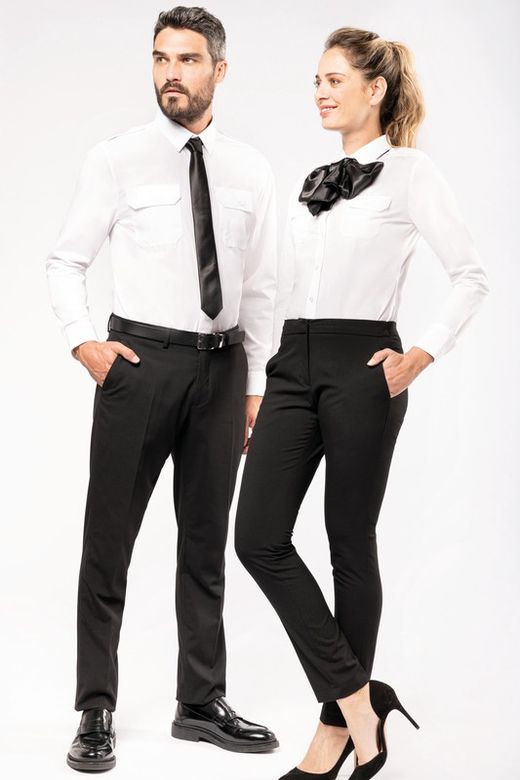 Pilot Shirt Langarm Frau