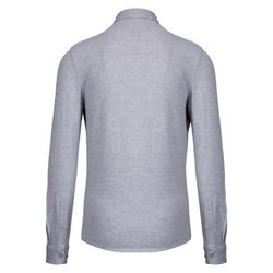 Langarm Piqué Shirt