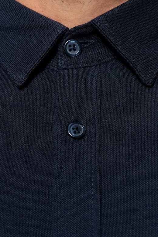 Langarm Piqué Shirt
