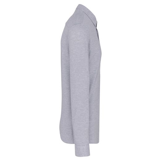 Langarm Piqué Shirt