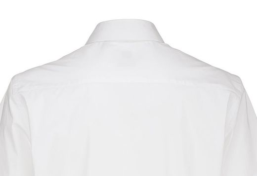 Elastane Popeline Shirt Schwarze Krawatte LSL / Herren Shirt