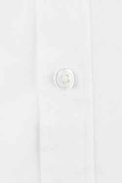 Elastane Popeline Shirt Schwarze Krawatte LSL / Herren Shirt