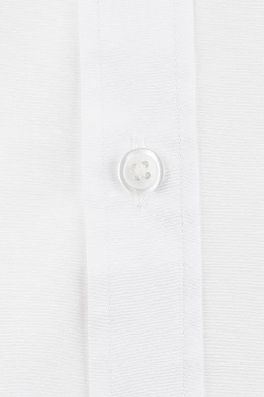 Elastane Popeline Shirt Schwarze Krawatte LSL / Herren Shirt