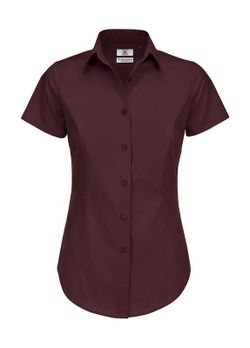 Camisa Popelina Elastán Black Tie M.C. Mujer